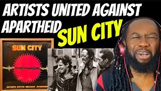 My Reaction to ARTISTS UNITED AGAINST APARTHEID Sun City  Such an important and historical video [upl. by Asare]