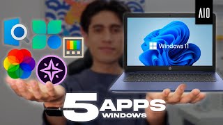 Las 5 MEJORES APLICACIONES para tu PC con Windows 11 [upl. by Atirahc609]