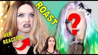 I Tried Following a Glam and Gore Makeup Tutorial ROAST I went to her house [upl. by Bergin880]