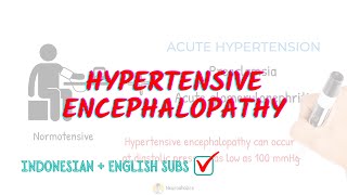 Hypertensive encephalopathy  Pathophysiology  Neuroaholics [upl. by Akehsal899]