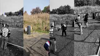 Battle B Shooter vs C Shooters USPSA Colonial RPC November Match Stage 03 [upl. by Stock505]