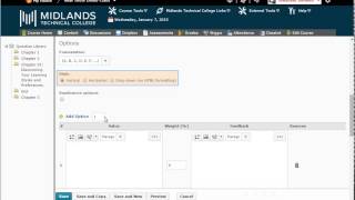 D2L Brightspace v104 Creating Multiple Choice Questions in the Question Library [upl. by Itagaki]