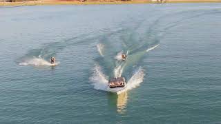 Ouyen Lake Powered Boats Welcomed 2019 [upl. by Dnomyar]