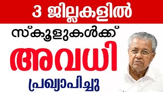 സ്കൂളുകൾക്ക് അവധി❗kerala School Holiday News Malayalam  Wayanad Election  School Leave Today news [upl. by Daukas746]