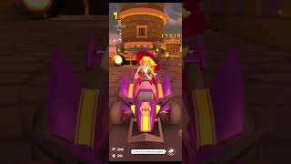 Mario Kart Tour  quotHalloween Tour 2024quot  Halloween Peach in DS Airship Fortress [upl. by Arreit]