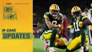 Packers vs Dolphins highlights Green Bay Cruises To Win On Cold Thanksgiving Night [upl. by Wolsniw]