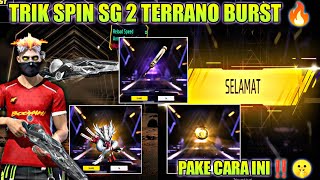 TRIK HOKI SPIN SG 2 TERRANO BURST‼️  TRIK SPIN SG M1887  FREE FIRE [upl. by Susannah215]