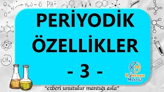 Modern Periyodik Sistem 4  ELEKTRON İLGİSİ  ELEKTRONEGATİFLİK  11 SINIF  AYT [upl. by Dalt211]