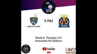 VSSL WEEK 8 LIVE North Stars FC vs Villareal CF [upl. by Ayna186]