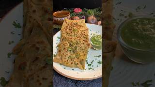 Lifafa Paratha 💜 paratha paratharecipe paneerparatha paneerparatharecipe dinnerrecipe lunch [upl. by Reamonn]