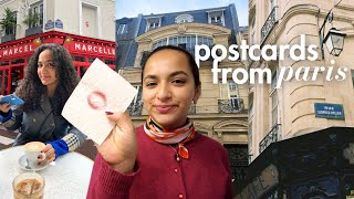 realistic days in my life in paris  crochet with me cozy vibes museums and coffee 💓 vlogtober [upl. by Tobey]