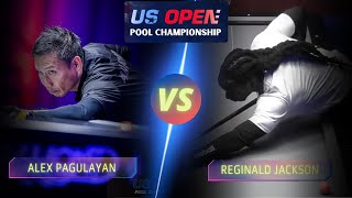 ALEX PAGULAYAN VS REGINALD JACKSON  2024 US OPEN POOL CHAMPIONSHIP billiards nineball 9ballpool [upl. by Osithe499]