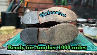 Wolverine 1000 Mile ImprovedDainite soles [upl. by Bolanger]