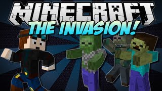 Minecraft  THE INVASION The End of the World  Mod Showcase 151 [upl. by Silevi]