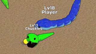 SNAKE CLASH GAMEPLAY SNAKE GAME [upl. by Eniar]