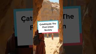 Çatalhöyük The First Urban Society turkey curiosity history society shorts [upl. by Aneelas]