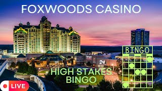 Live High Stakes Bingo 1000 Games Foxwoods Resort and Casino [upl. by Bertold]