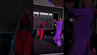 Girl in Gray SatinSilk Dance with Punjabi Song [upl. by Alset926]