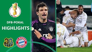 FC Bayern is OUT  1 FC Saarbrücken vs FC Bayern München 21  Highlights  DFBPokal  Round 2 [upl. by Yesnel]