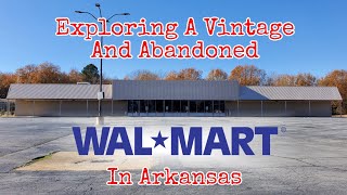 Exploring A Vintage And Abandoned WalMart In Arkansas [upl. by Zavala649]