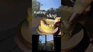 quotBake Frost EnjoyCrafting Beautiful Cakesquot aestheticvideo vlog baking bakingvlog aesthetic [upl. by Ahtelat]