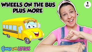 Wheels On The Bus  More Nursery Rhymes amp Kids Songs  Educational Videos for Kids amp Toddlers [upl. by Niccolo]