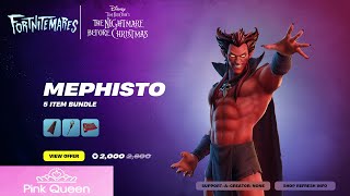 Item Shop 13th October 2024 NEW MEPHISTO SKIN [upl. by Bullard280]