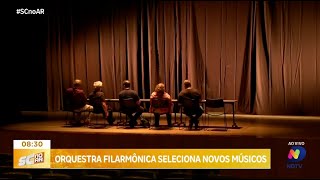 Orquestra Filarmônica Catarinense seleciona novos músicos [upl. by Adhamh207]