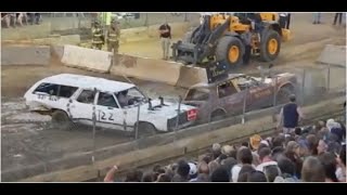 OLD IRON Hopkinton 2015 NH STATE CHAMPIONSHIP Demolition Derby FULL SIZE [upl. by Meela]