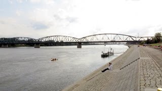 Vistula River Toruń KuyavianPomeranian Poland Europe [upl. by Kern]