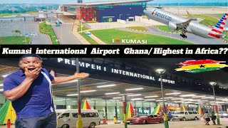 Nigerian Guy inside Kumasi International Airport Ghana🇬🇭I’m Shocked😳 Highest in AfricaLet’s Review [upl. by Merari]