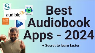 Best Audiobook Apps 2024 [upl. by Lyrahs]