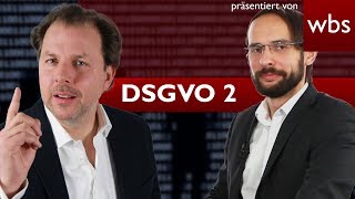 DSGVO Was muss in die neue Datenschutzerklärung  Rechtsanwalt Christian Solmecke [upl. by Ahsitruc640]