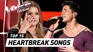 💔 HEARTBREAK songs on The Voice [upl. by Oelc]