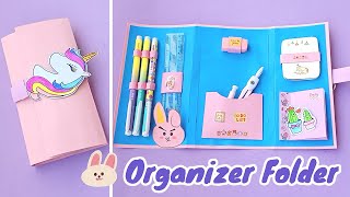 DIY FOLDER ORGANIZER  BACK TO SCHOOL  Crafts DIY  how to make folder organizer  Diy organizer [upl. by Stralka]