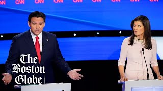 Highlights from the Iowa Republican presidential debate [upl. by Ynoep]