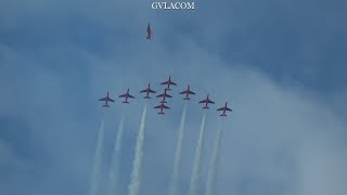 Red Arrows at Springhawk 2024 in Greece [upl. by Emmerie]