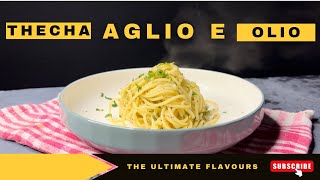 Thecha Aglio e Olio  aglio e olio pasta  10 mins pasta recipe [upl. by Lambrecht303]