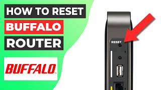 🔁 How to Reset a Router  Buffalo [upl. by Gnilyarg]