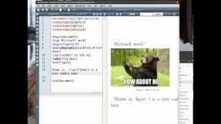 LaTeX insert pictures captions and referencing [upl. by Scarrow299]