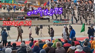 Celebrate of the 75 Republic day in Kargil 26 January 2024 [upl. by Erina]