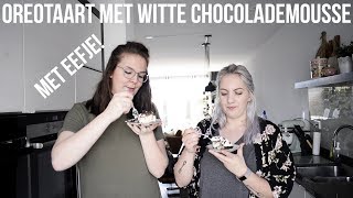 Oreotaart met witte chocolademousse  OhMyFoodness [upl. by Aiciles]