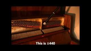 From ±440 hz to ±432 hz BachBusoni Arjen Seinen Piano [upl. by Nednerb]