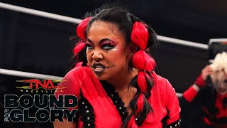 Rosemary BETRAYS NXTs Wendy Choo  TNA Bound For Glory 2024 Highlights [upl. by Wylde768]