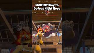 FASTEST Way to Defeat Night Rose 🤩 [upl. by Melliw]