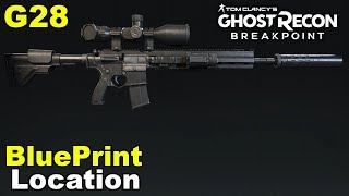 Ghost Recon Breakpoint  G28 BluePrint Location  Tips amp Tricks [upl. by Enoek518]