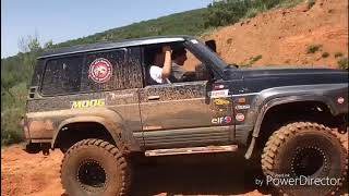 Nissan Patrol Gr Y60 TGV rd28t 35quot EXTREME HILL CLIMB 4x4 offroad [upl. by Atinav]