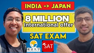 quotINDIA TO JAPAN quotUniversity of Tokyo quotHOW TO TAKE ADMISSION  8 million average package [upl. by Danieu]