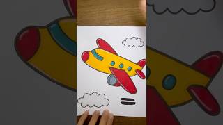 Coloring an Airplane ASMR 🛩️✈️ Relax and Enjoy ASMR coloringasmr shorts [upl. by Roleat]