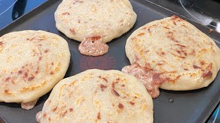 Como hacer pupusas Salvadoreñas para principiantes [upl. by Adnwahsor602]